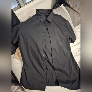 Men's Black Dress Shirt